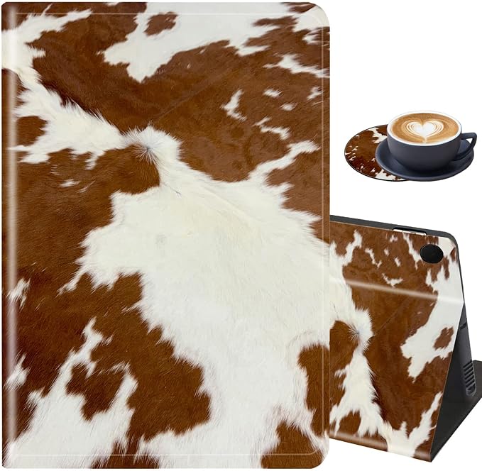 Brown Cow Hide Print