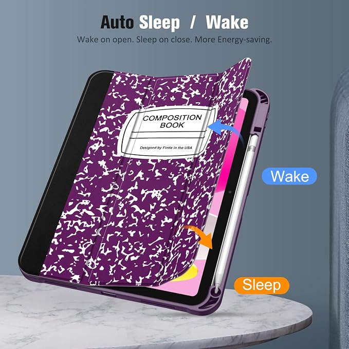 composition book purple