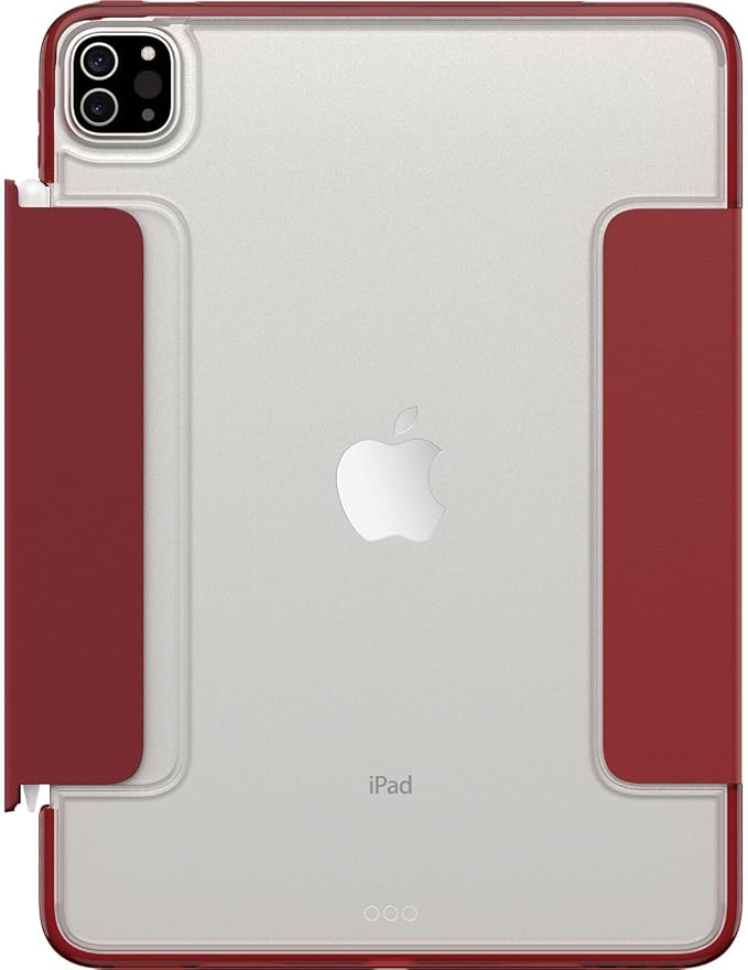 OtterBox - Symmetry Series 360 Elite Case for 11 iPad Pro 1st/2nd/3rd/4th/5th/6th Gen - Scratch-Resistant Tablet Case with Folio and Apple Pencil Holder (Harvard Red)