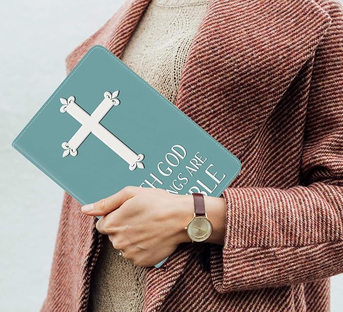 Christian Cross with God All Things are Possible