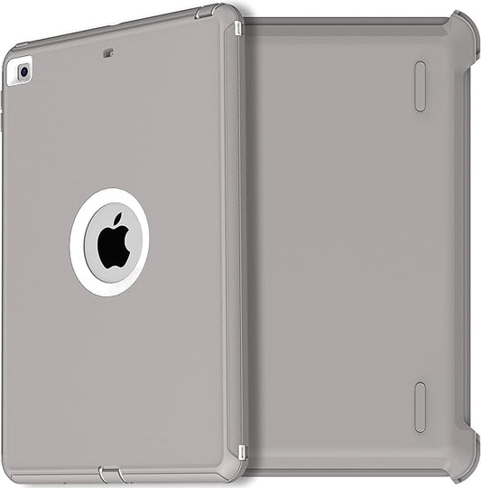 AICase iPad 9th/8th/iPad 7th Gen CaseiPad 10.2 2019/2020/2021 CaseHeavy Duty Shockproof Triple Layer Defense for New Apple iPad 7th/8th/9th Generation 10.2-inch 2019/2020 2021 Release(Gray)
