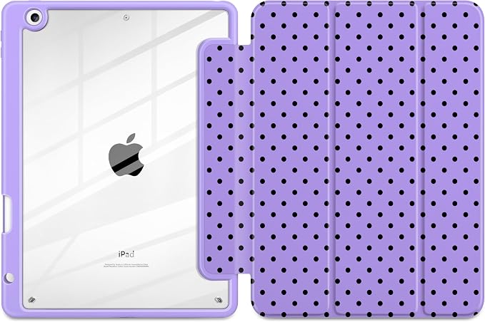 Purple polka dot