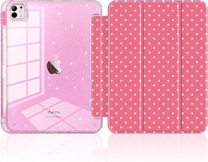 Dark Pink Polka Dot