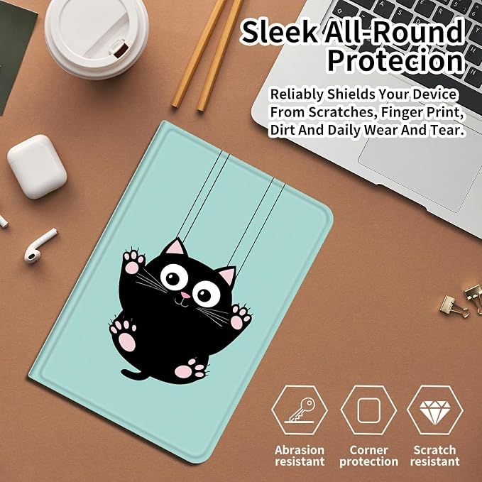 Cute Cartoon Black Cat