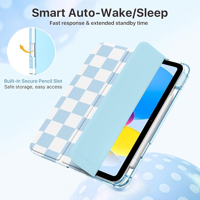 S-Checkered Sky Blue