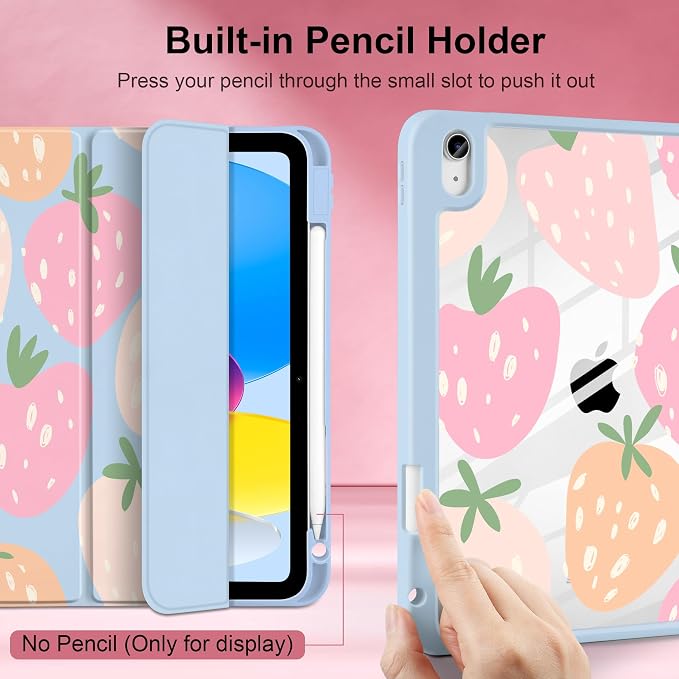 Cute Drawn Strawberries