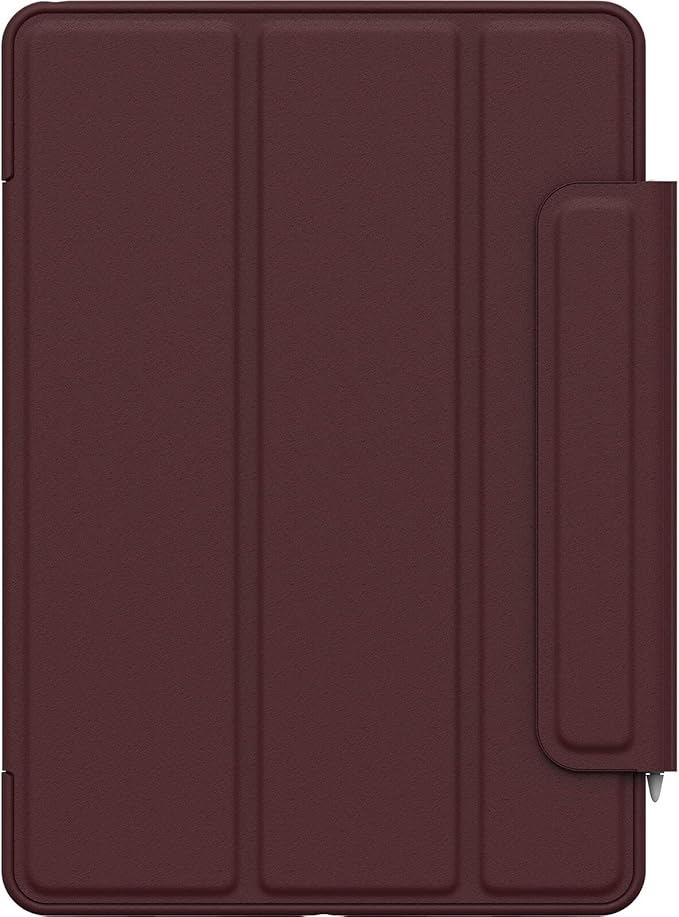 OtterBox - Symmetry 360 iPad Air Case for 3rd Gen - Scratch Resistant Tablet Case with Versatile Folio Sleek &amp Slim Design (Ripe Burgundy)