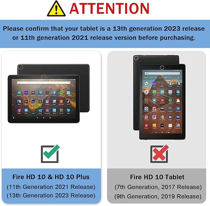 Case for 10 &amp 10 Plus Tablet (13th/ 11th Generation 2023/2021 Released) 360 Degree Rotating Stand PU Leather Cover with Pencil Holder Auto Sleep/Wake Pocket Design Marble Gray Blue