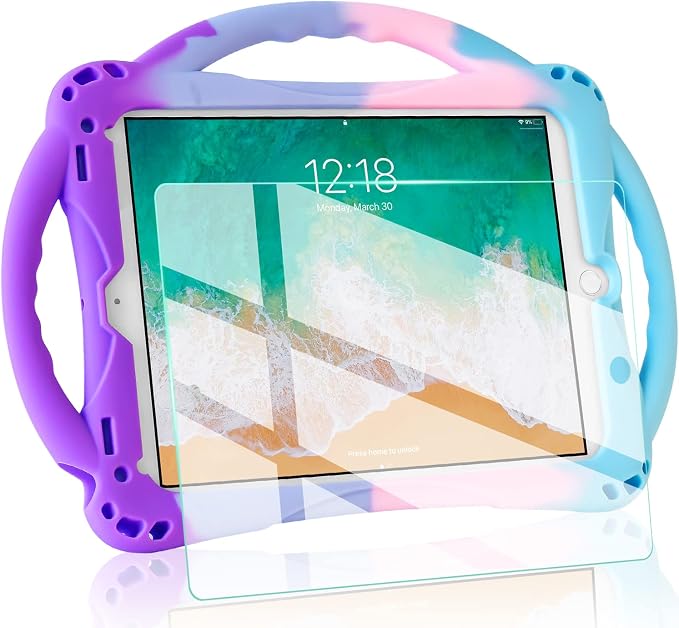 Purple and Turquoise