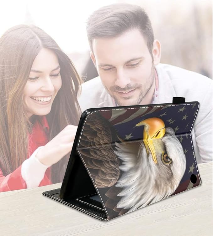 American Flag Bald Eagle-1