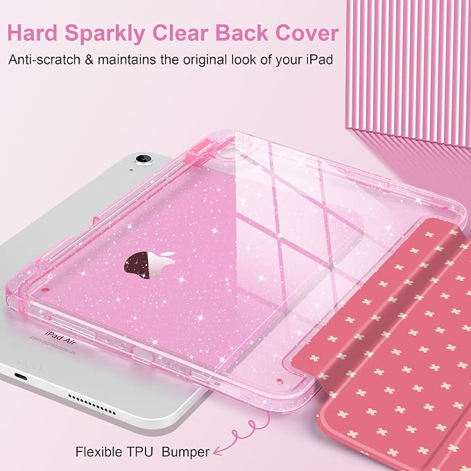 Dark Pink Cross Dot