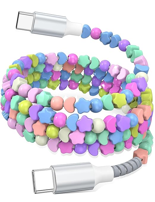 Star-Heart Colour Beaded