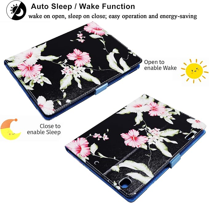 04# Pink Flower Black