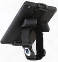 5 - fits most tablets + heavy-duty case (not included)