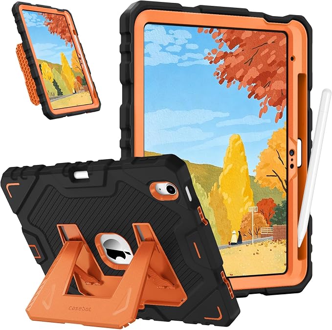 Black/Orange