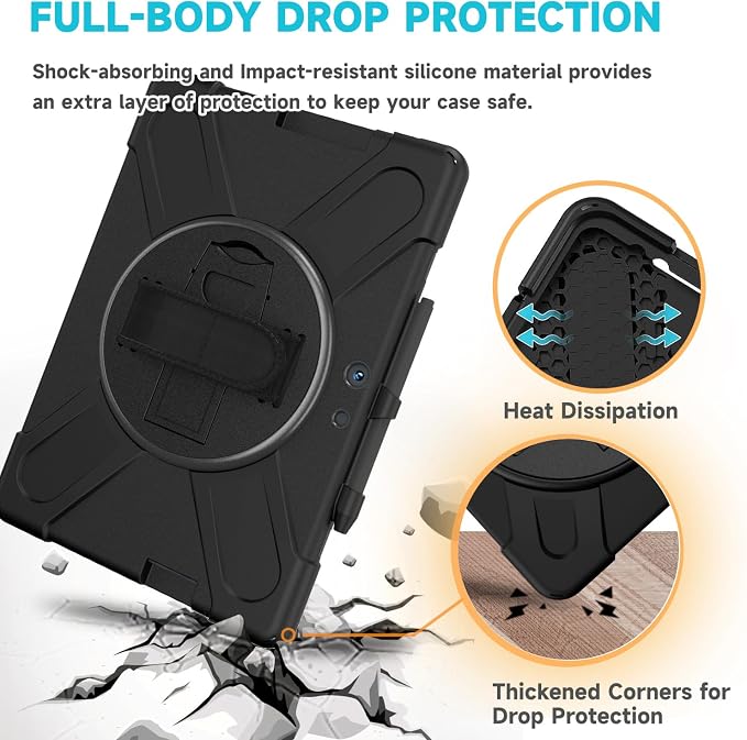 Surface Pro X Case-Black