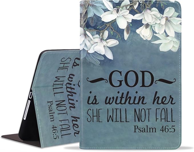 Floral Quote Bible Verses Psalm 46:5