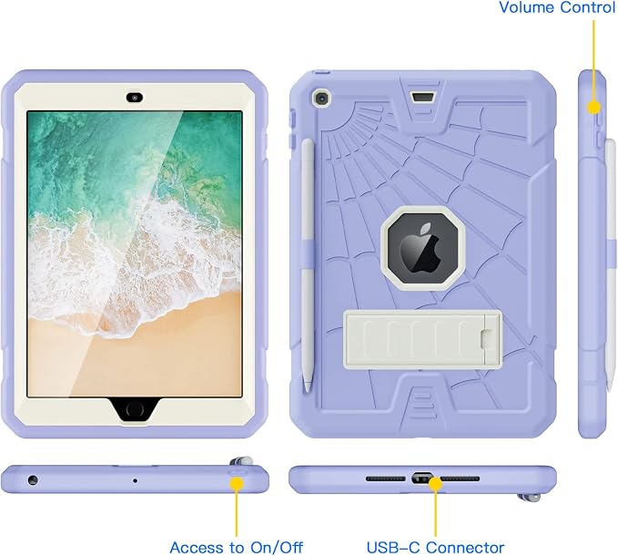 #1 Purple+White