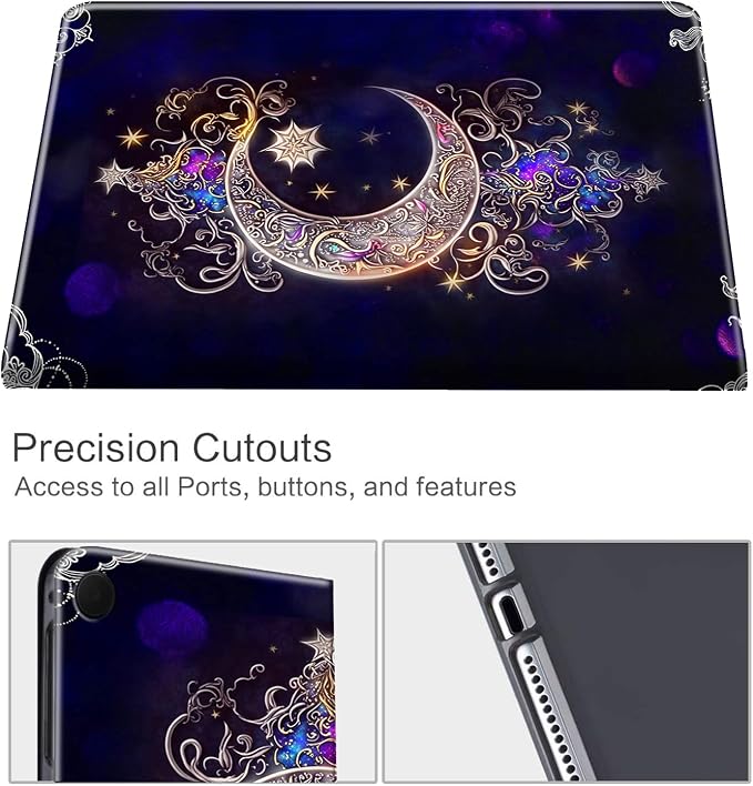 Moon Star Galaxy Floral