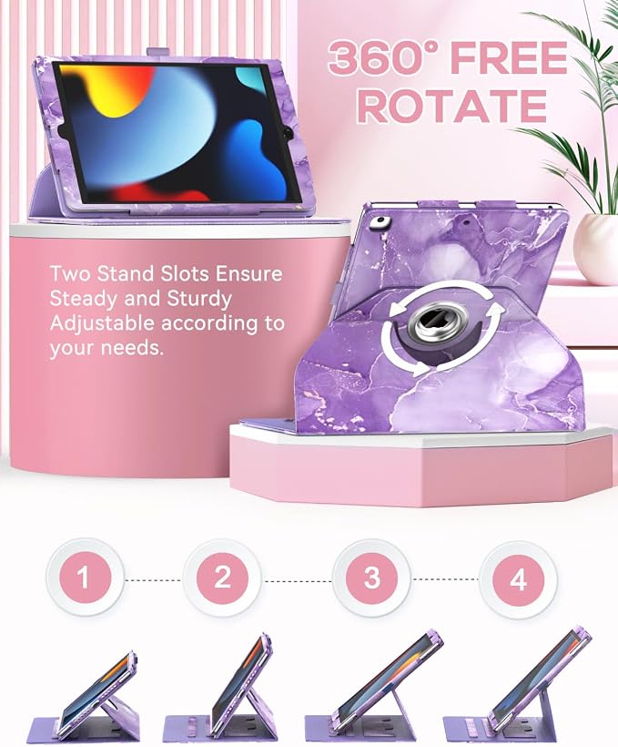 Marble Purple