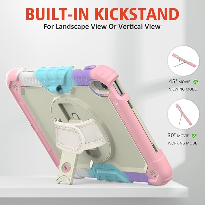Light Pink Case with Glass Screen Protector