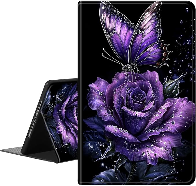 Purple Rose Butterfly
