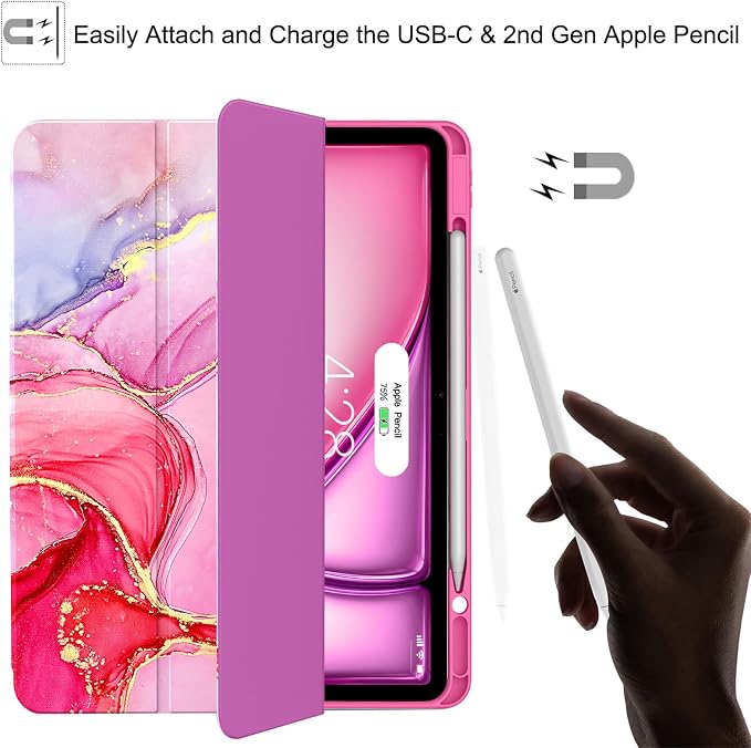 G-Hot Pink Marble