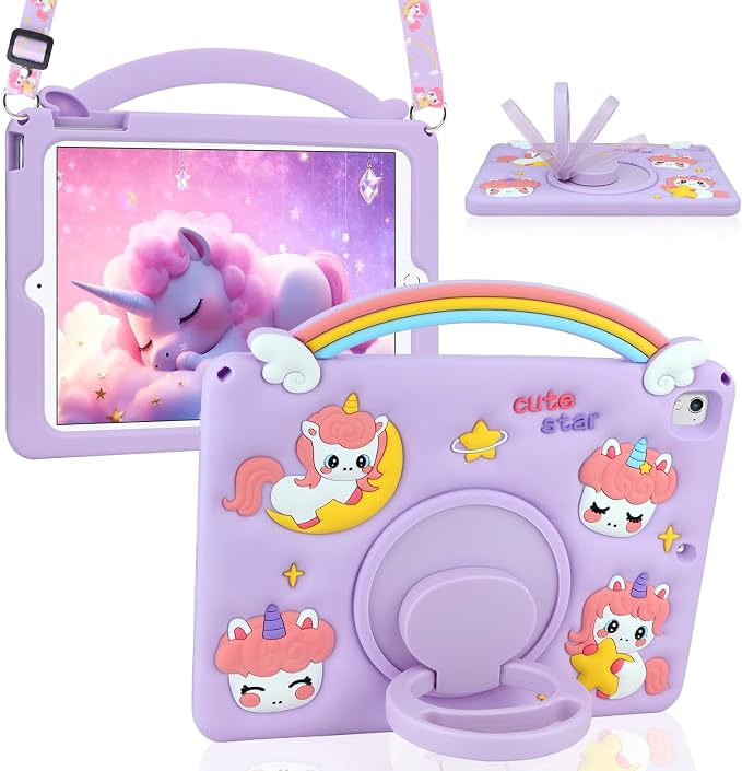 Rainbow Unicorn-Purple