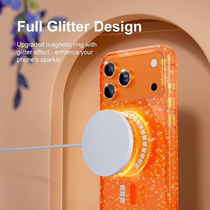 Glitter Orange