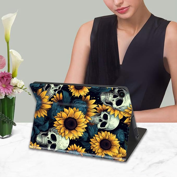 Sunflower Skull