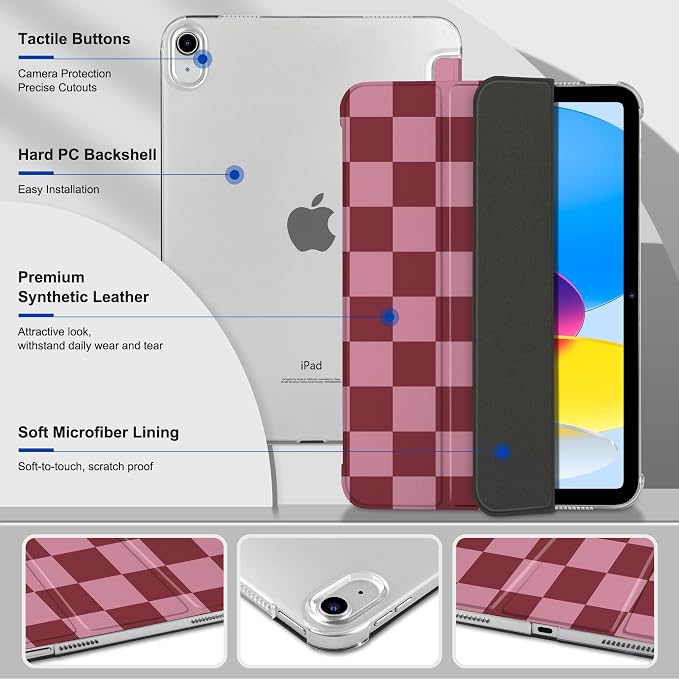 Maroon Checker