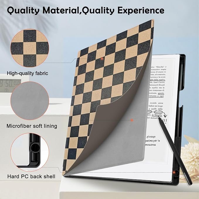 Black checkered pattern
