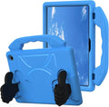 for Amazon Fire Max 11 Kids Tablet Case EVA Material Light Weight Shockproof Rugged Heavy Duty Thumb Kickstand Kids Case for Amazon Fire Max 11 (2023) (Blue)