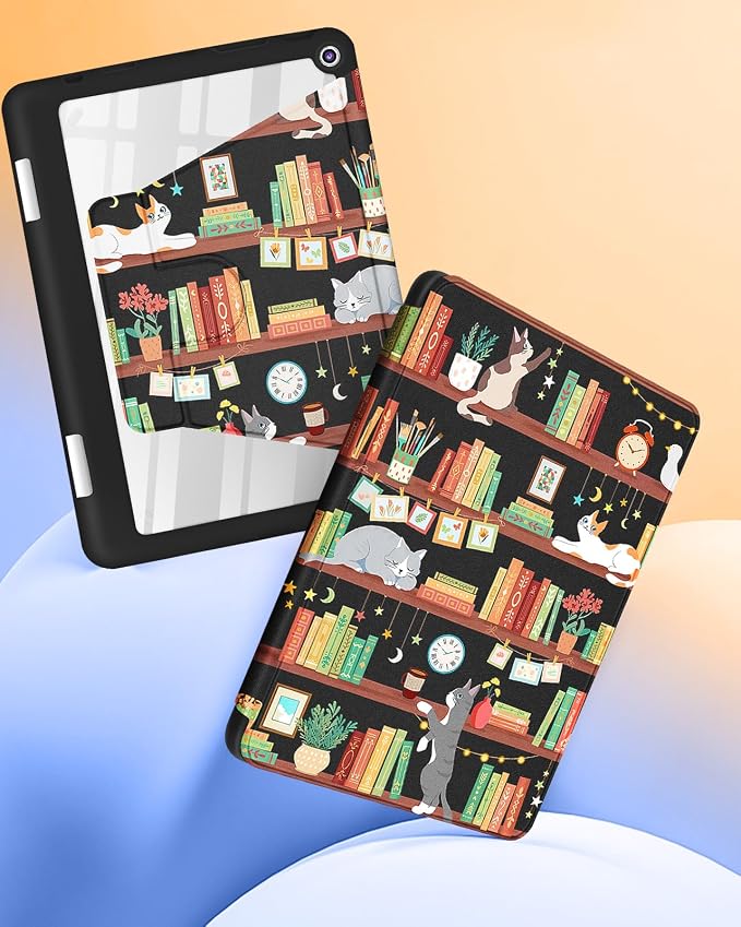 6-Cat Bookshelf