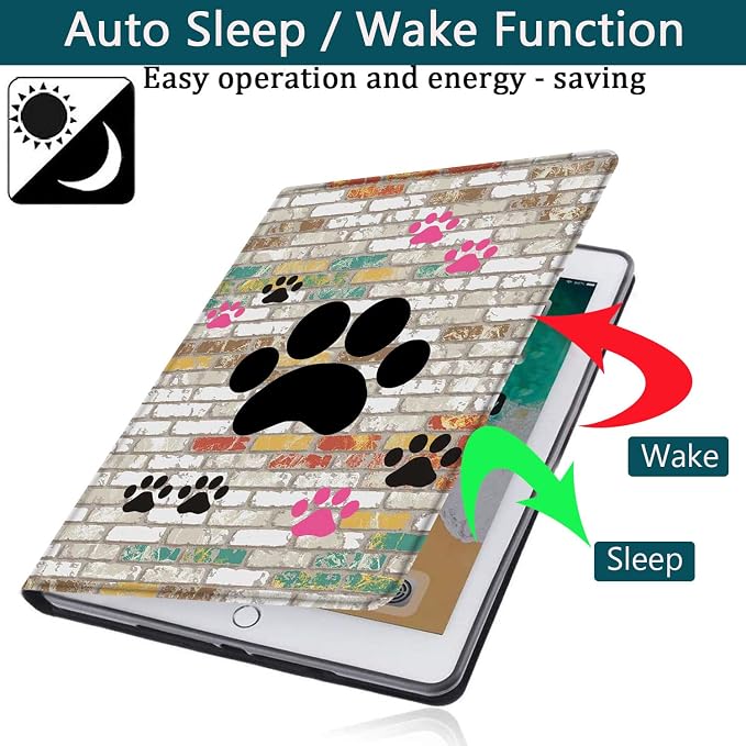 Cute Dog Paw Prints
