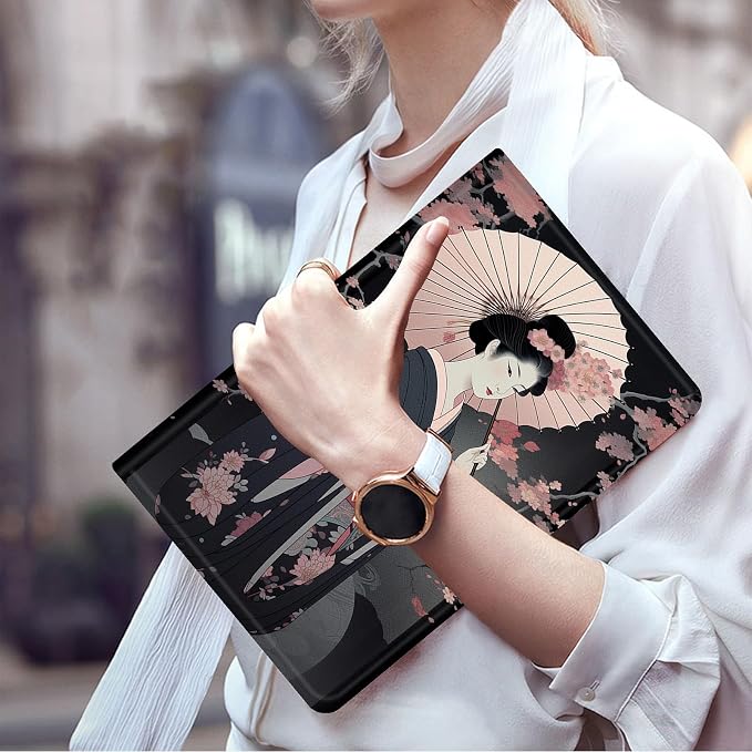 Japanese Geisha Girl& Sakura