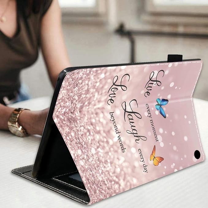 Glitter Quote Live Laugh Love