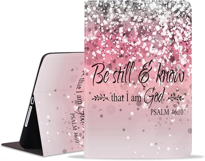 Pink Background Bible Verse Psalm 46:10