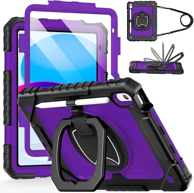 Black+Dark Purple