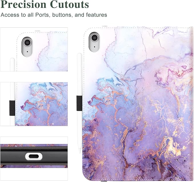 Purple Red Marble