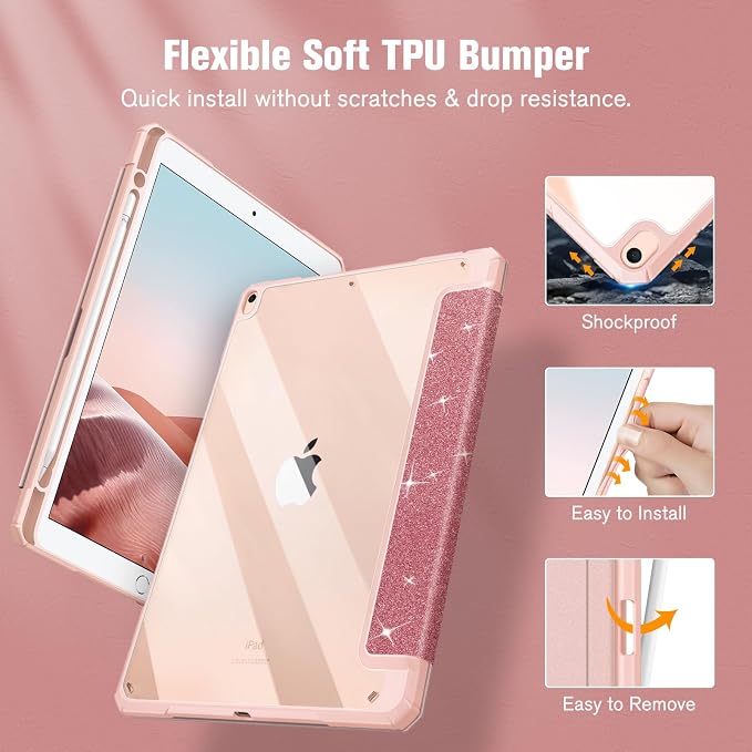 Glittering Rose Gold