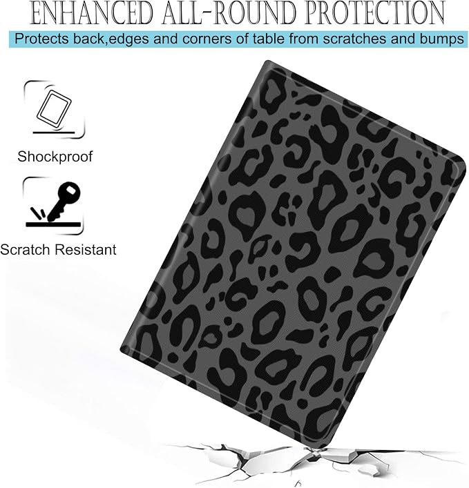 Black Cheetah Leopard Print