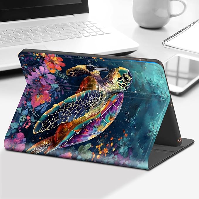 Colorful Sea Turtles