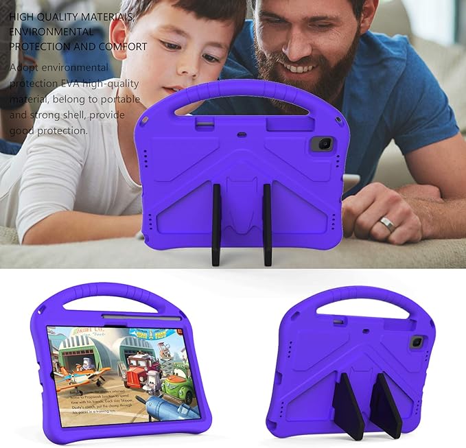for Samsung Galaxy Tab S5e 10.5 2019 T720 T725 T727 Tablet Case for Kids - Durable Lightweight EVA Shockproof Protective Handle Stand Cover for Galaxy Tab S5e SM-T720/T725/T727 2019