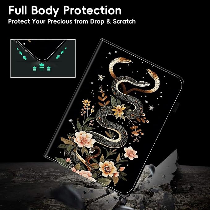 Aesthetic Snake Floral