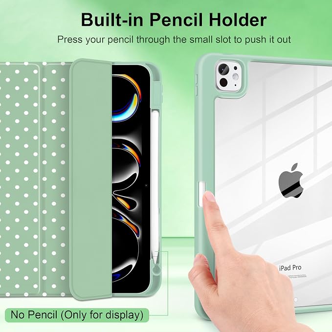 Green white dot