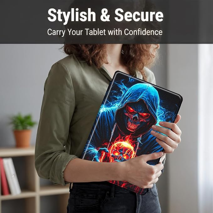 Flaming Skull