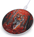 Tiger Wireless Charger Anti-Slip Wireless Charging Pad Slim Charger Mat for Men Women