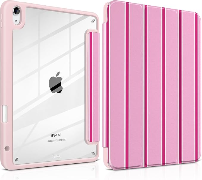 Magenta & White Stripes