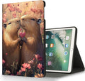 for Samsung Galaxy Tab A11/Tab A9 8.7 Inch 2025/2023 Model X133/X135/X110/X115 Tablet CaseAuto Wake/SleepAdjustable Stand Protective Cover - Cute Squirrel Star